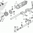 TRX420FA6 Вал и вилки  коробки передач