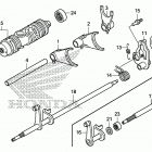 TRX420FE1 Gearshift fork (2)