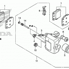 TRX420FE1 Передний суппорт