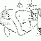 TRX420FA6 Рычаги,тросы и рулевые переключатели