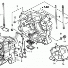 TRX250TE1 Картер двигателя