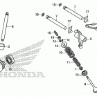 TRX250TE1 Распределительный вал и клапана