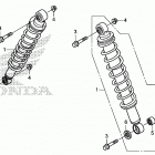 TRX680FA Передние аммортизаторы