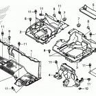 SXS500M Seat bottom cover