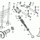 TRX420FA6 Распределительный вал и клапана