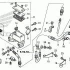 TRX250TE1 Front brake master