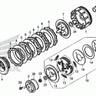 TRX250TE1 Сцепление