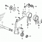 TRX90X Вилка переключения передач