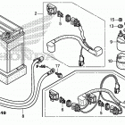 TRX250TE1 Аккумулятор