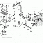 TRX500FA6 Front brake master