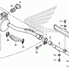 TRX250X Глушитель