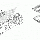 TRX500FM5 Масляный насос