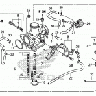 TRX250TE1 Карбюратор