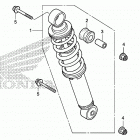 TRX90X Задние амортизаторы