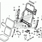 SXS1000M5D Rear seat