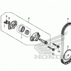 TRX250TE1 Масляный насос