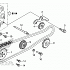 TRX90X Цепь ГРМ