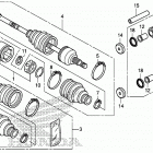 TRX420FA6 Rear knuckle@rear