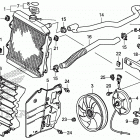 TRX420FE1 Радиатор