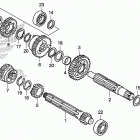 TRX90X Трансмиссия
