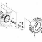 TRX90X Переднее колесо