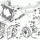 TRX420FA6 Радиатор