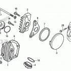 TRX90X Крышка головки цилиндров