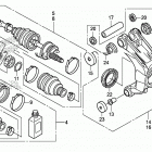 TRX680FA Rear knuckle@rear
