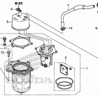 TRX680FA Топливный насос