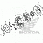 TRX420FE1 Муфта стартера