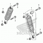 TRX420FE1 Передние аммортизаторы