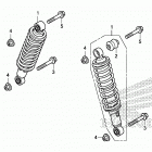TRX500FM5 Передние аммортизаторы