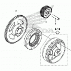 TRX500FM5 Пусковой механизм