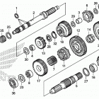 TRX420FE1 Трансмиссия 1