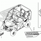 SXS1000M3 Наклейки