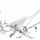 SXS700M4D Педали