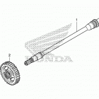 SXS700M4D Вал ведущий