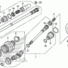 SXS700M4D Карданный вал