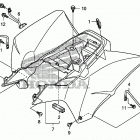 TRX250X Задний бампер