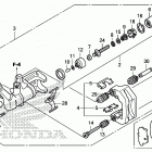 SXS700M4D Задний суппорт