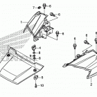 SXS700M4D Front fender@hood