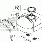 SXS1000M3 Топливный бак