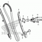 SXS1000M3 Цепь ГРМ и натяжитель