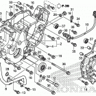 SXS700M4D Крышка картера задняя