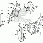 SXS700M4D Боковые обтекатели