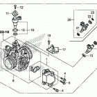 SXS700M4D Корпус Дросселя