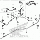 SXS700M4D Стояночный тормоз