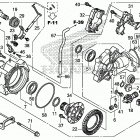 SXS700M4D Передний редуктор