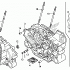 SXS700M4D Картер двигателя