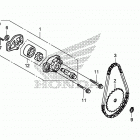 TRX250X Масляный насос